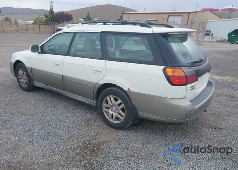 2000 Subaru Outback Limited z USA, uszkodzony, nr VIN 4S3BH6863Y7665216